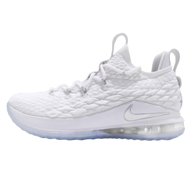 Nike Lebron XV Low EP White / Metallic Silver