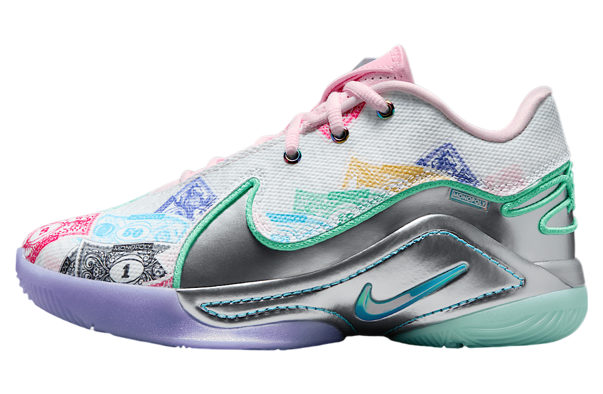 Nike Lebron Xxii Currency GS White / Green Glow