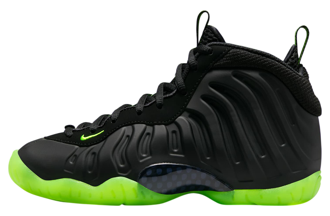 Nike Little Posite One Black / Volt