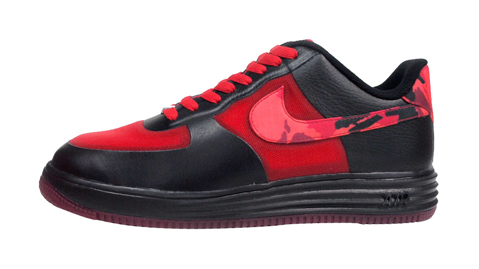 Nike Lunar Force 1 Fuse Leather - Hyper Red / Noble Red - Black - Aug 2013 - 599839600