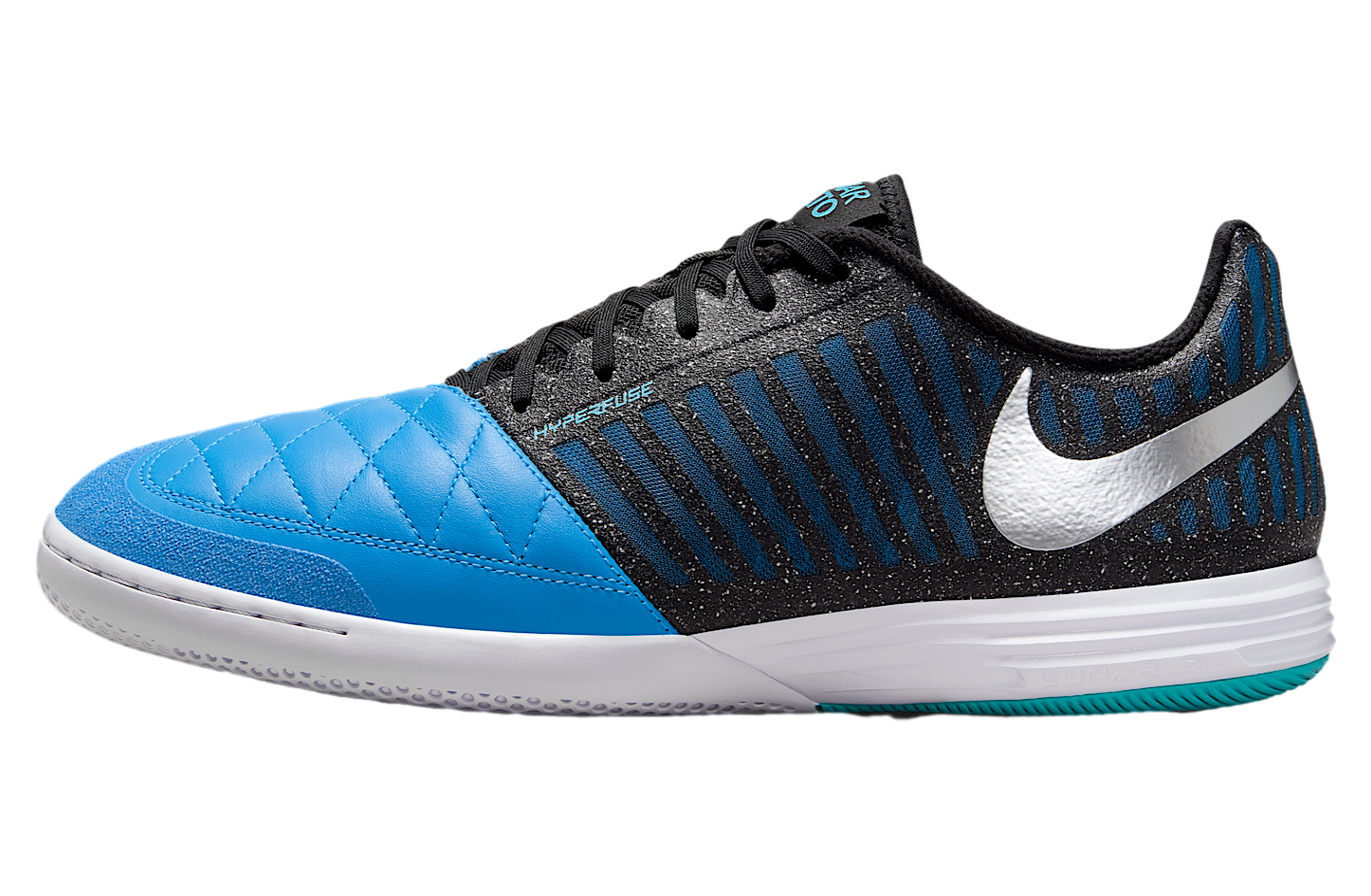 Nike Lunargato II Low IC Metallic Silver / Neptune Blue