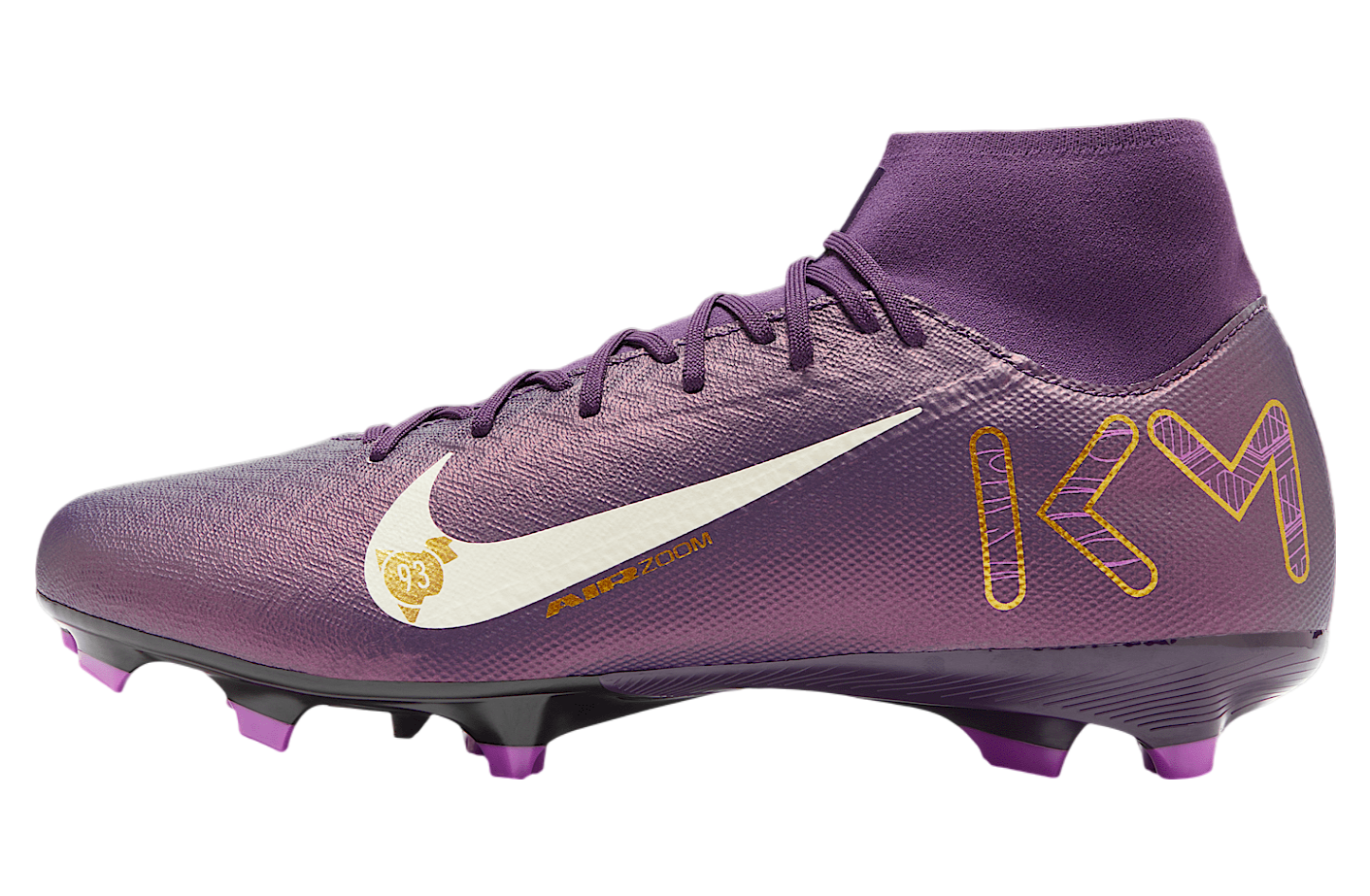 Nike Mercurial Superfly 10 Academy Kylian Mbapp High Mg Grand Purple / Pale Ivory