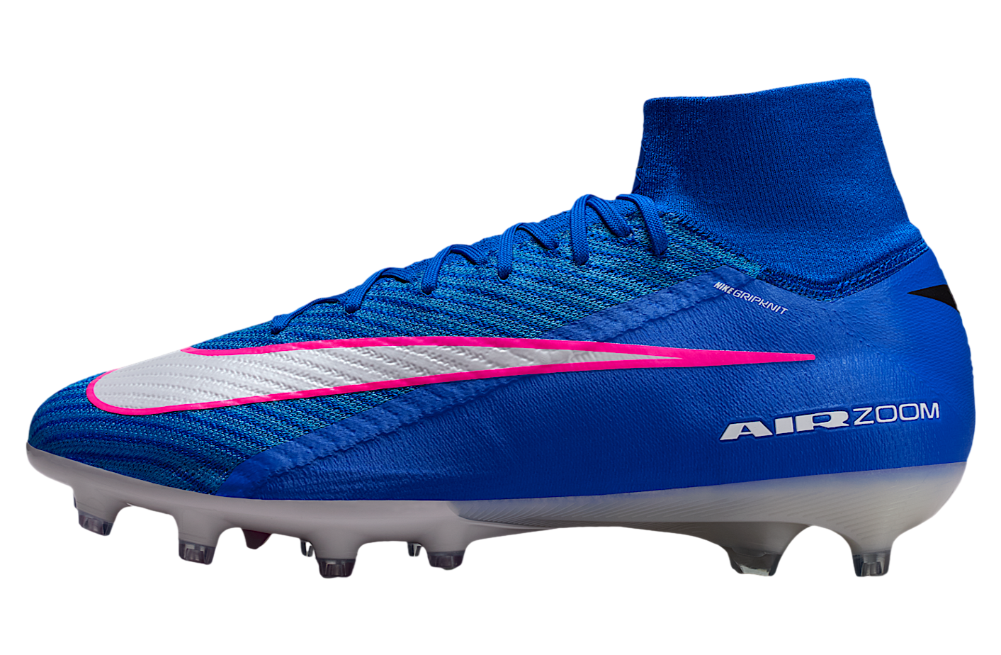 シューズ NIKE MercurialSuperfly10ELITE Prototype Nike Mercurial Superfly 10 Elite High AG Racer Blue / White - Dec