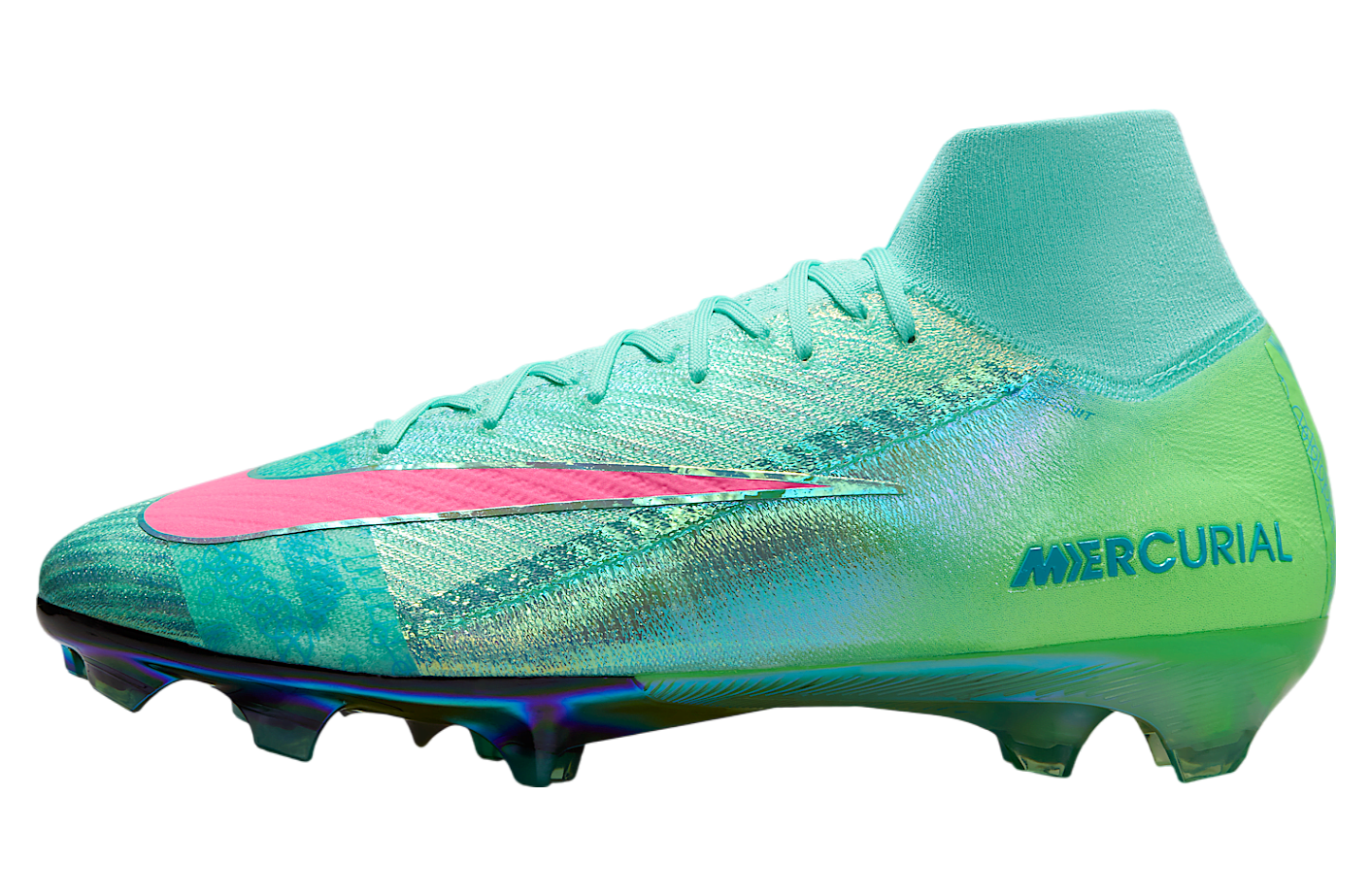 Nike Mercurial Superfly 10 Elite SE High FG Hyper Turquoise / Black