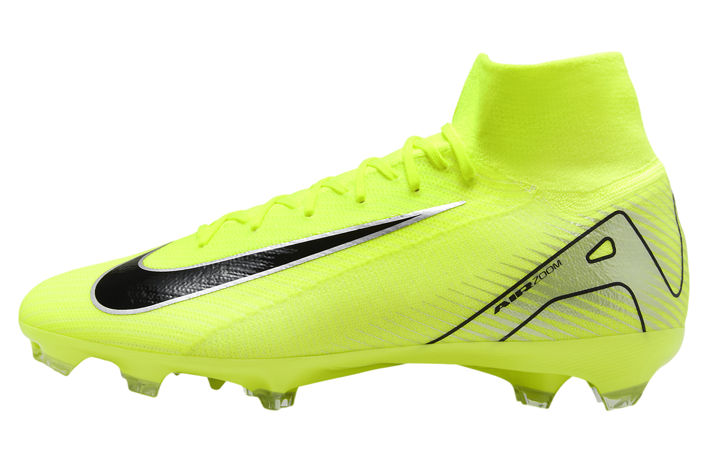 Nike Mercurial Superfly 10 Pro High FG Volt / Black