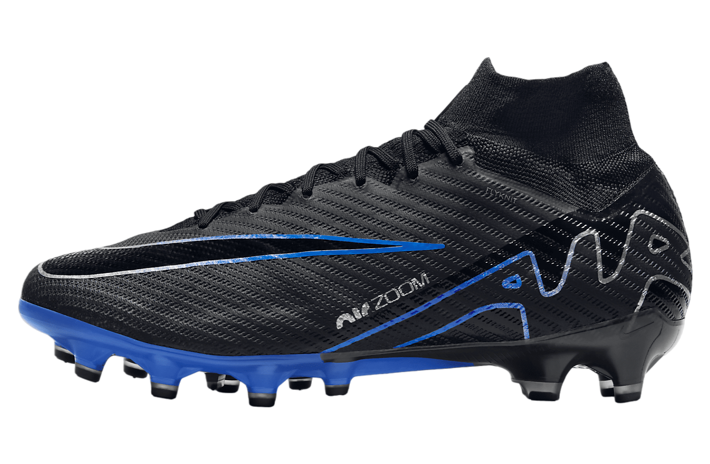 Nike Mercurial Superfly 9 Elite AG Black / Hyper Royal