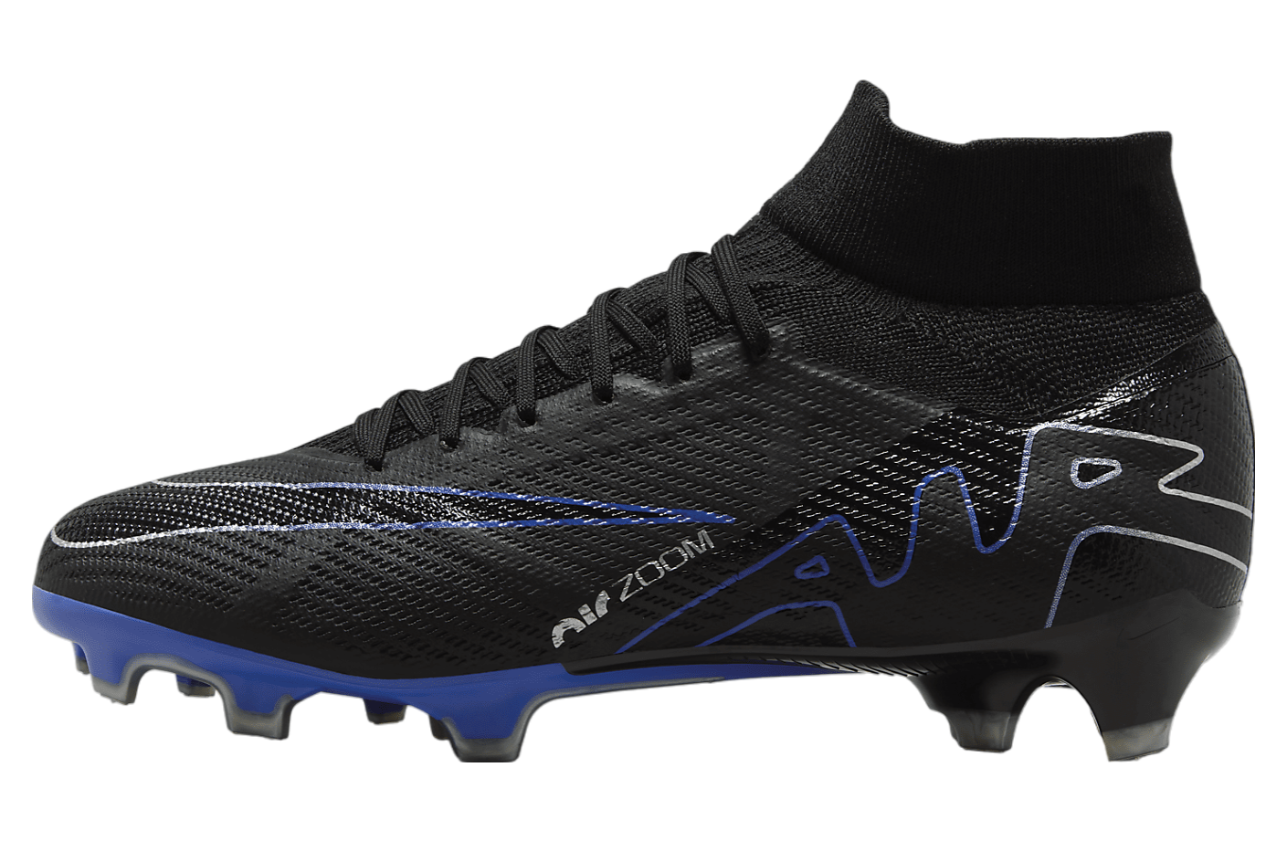 Nike Mercurial Superfly 9 Pro FG Black / Hyper Royal