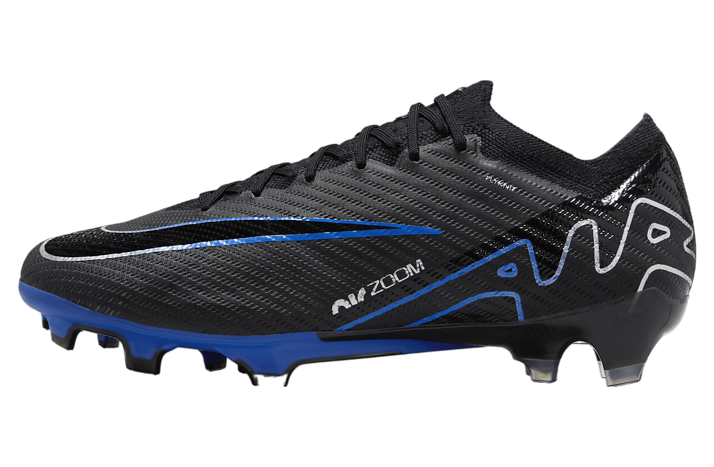 Nike Mercurial Vapor 15 Elite FG Black / Hyper Royal