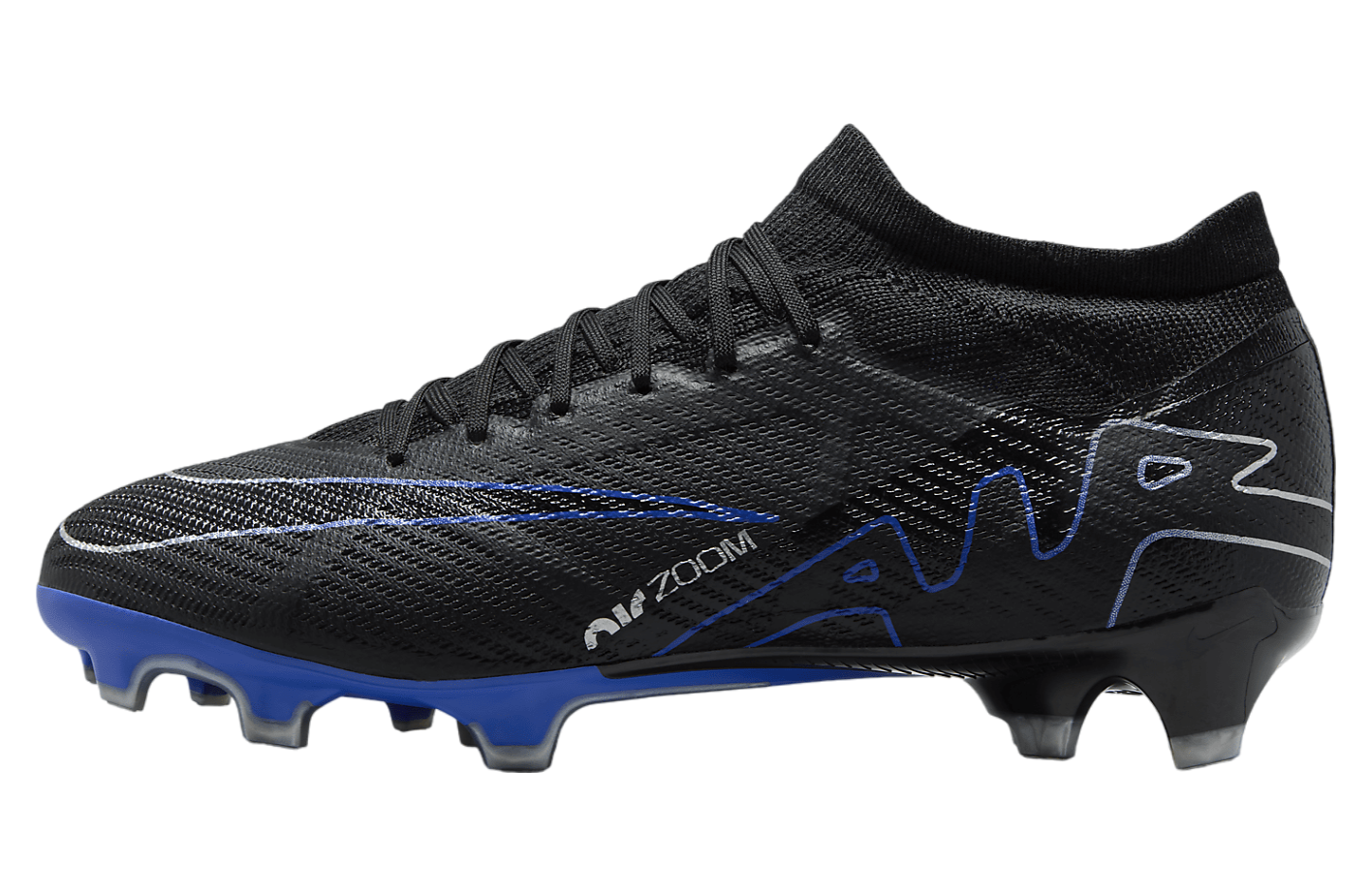 Nike Mercurial Vapor 15 Pro FG Black / Hyper Royal