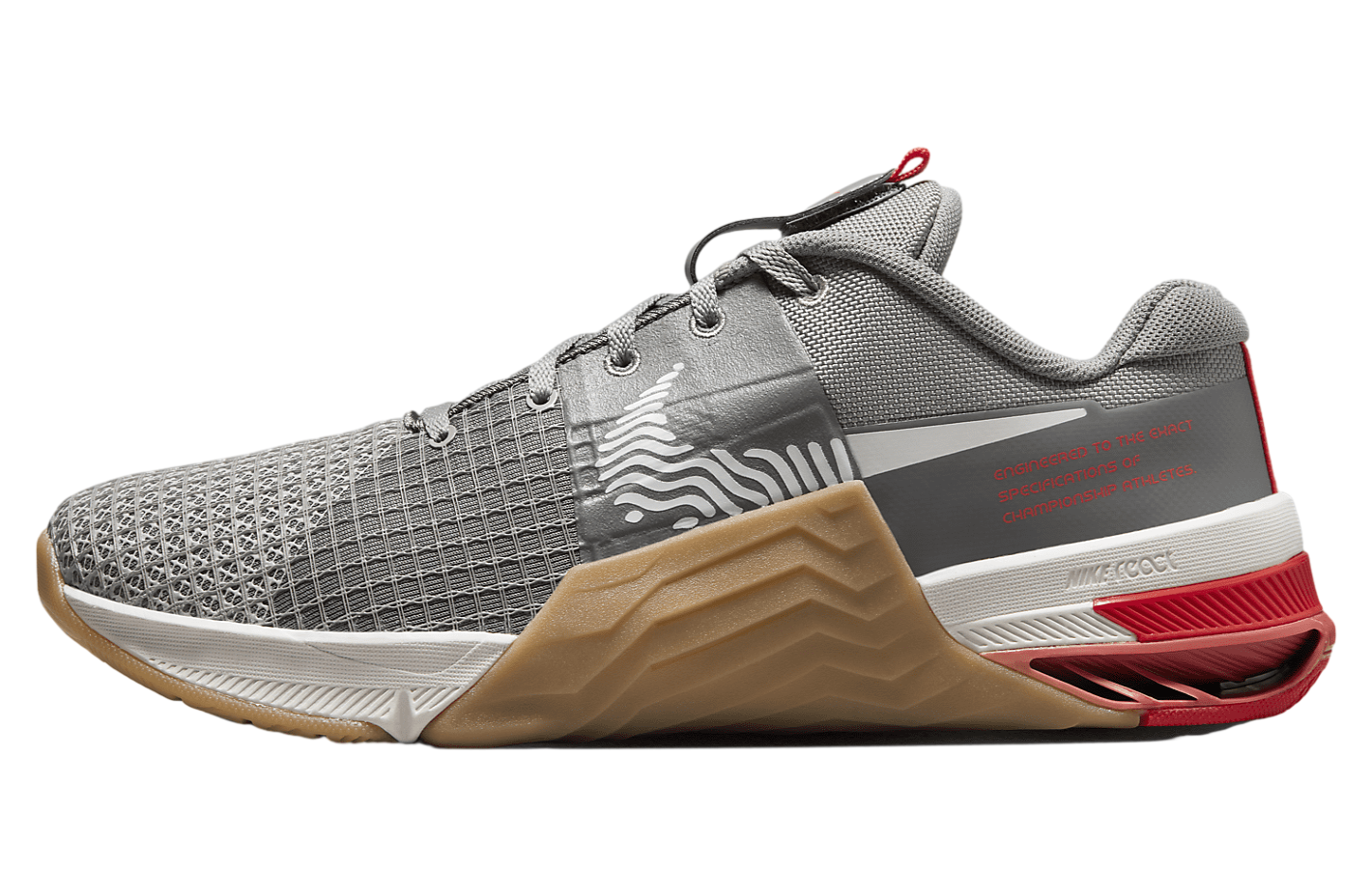 むく Nike Metcon 8 Flat Pewter / Gum Medium Brown - Jan 2023 - DO9328
