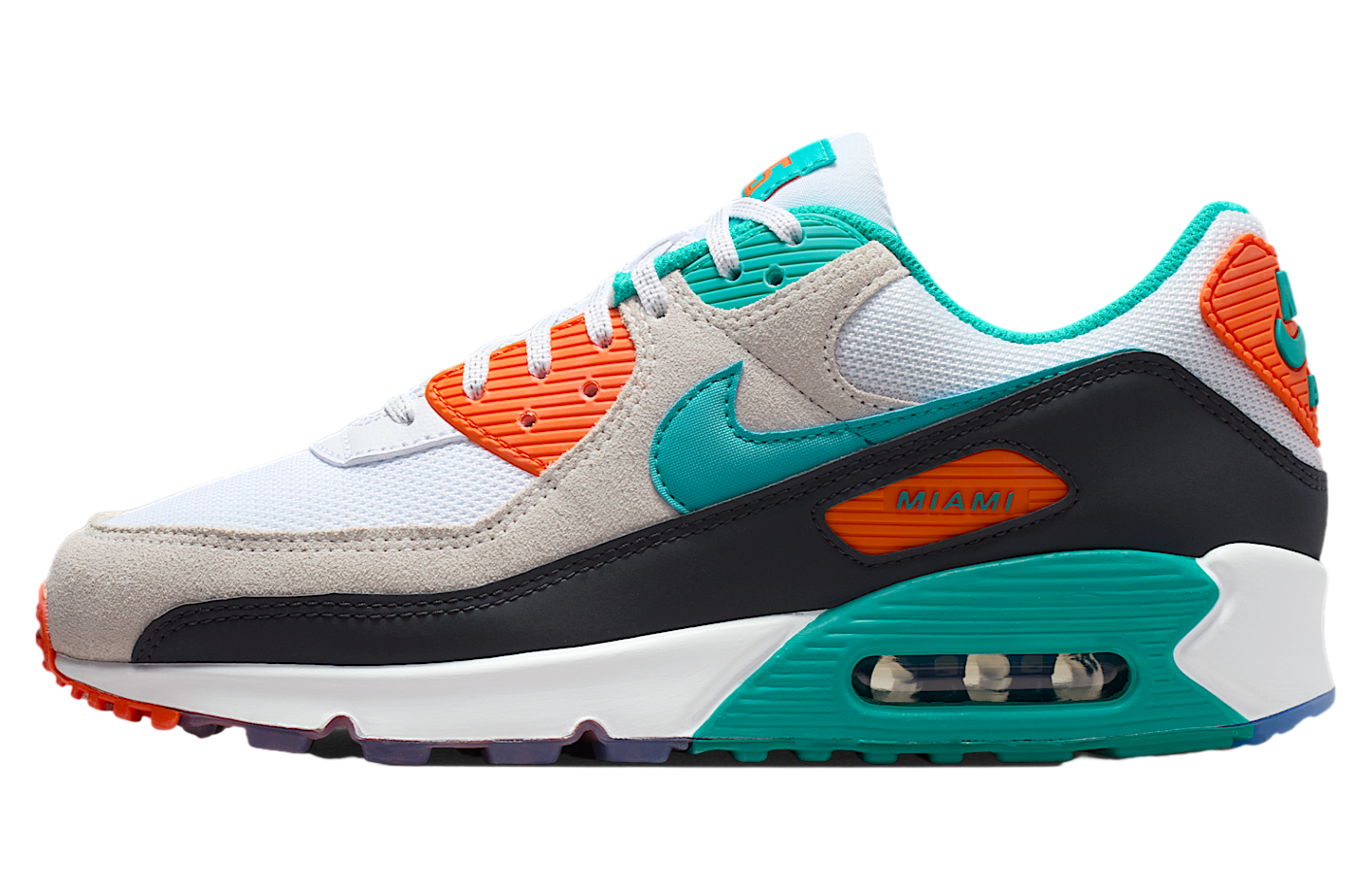 Nike Miami Dolphins Air Max 90 White / Pitch Blue