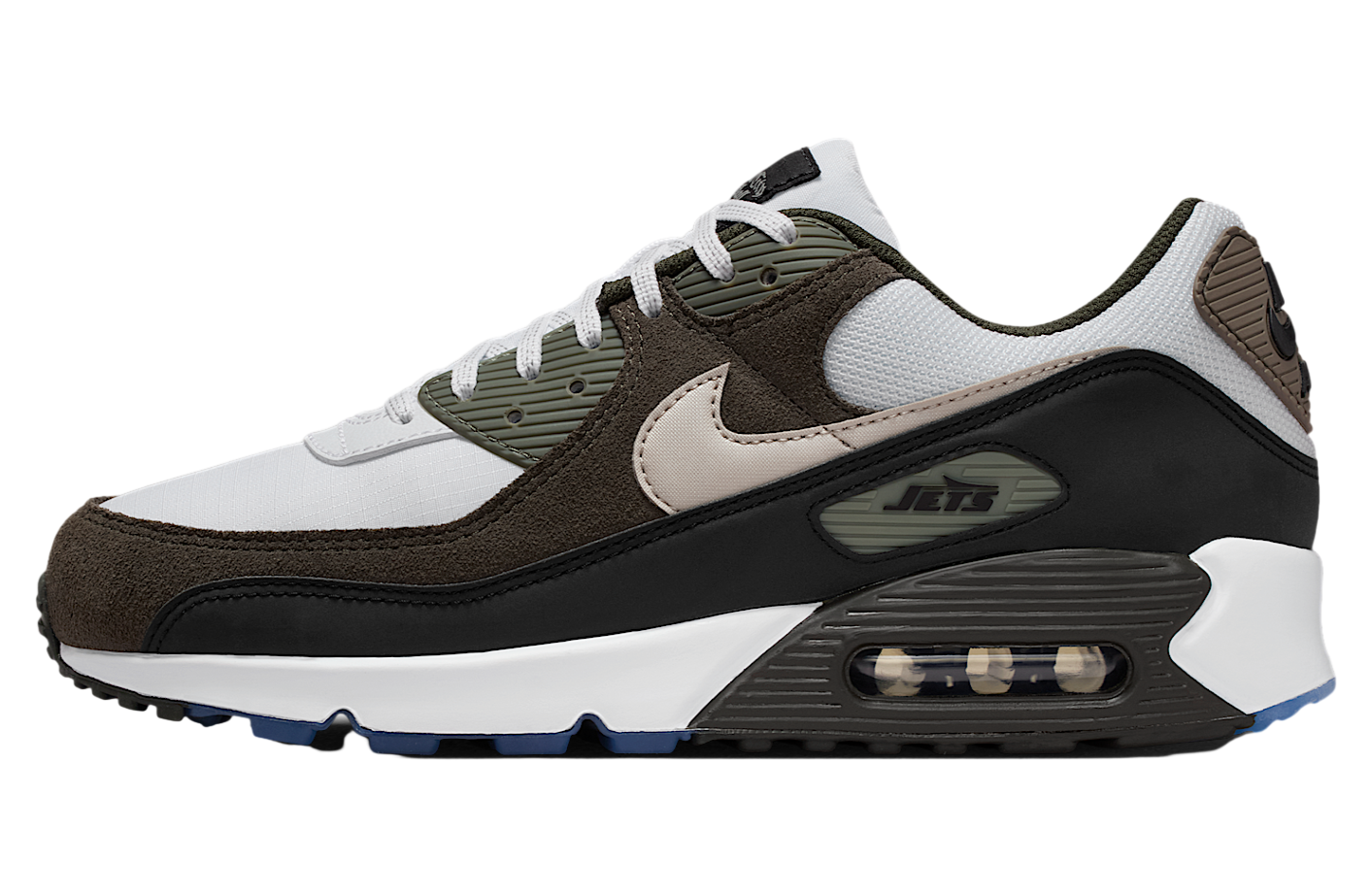 Nike New York Jets Air Max 90 White / Black