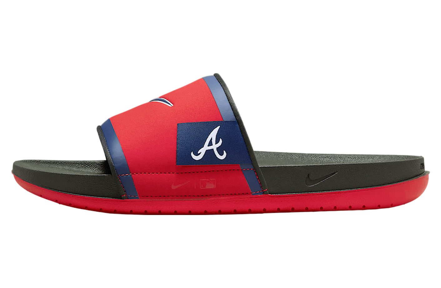 Nike Offcourt (atlanta Braves) Sport Red / Dark Smoke Grey