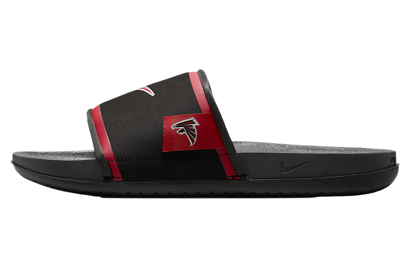 【NIKE】Nike Offcourt (Atlanta Falcons) Offcourt Slides Nike Offcourt (Atlanta Falcons) Black / Dark Smoke Grey