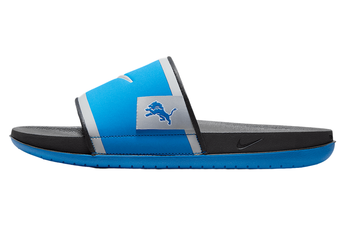 Nike Offcourt (detroit Lions) Battle Blue / Dark Smoke Grey