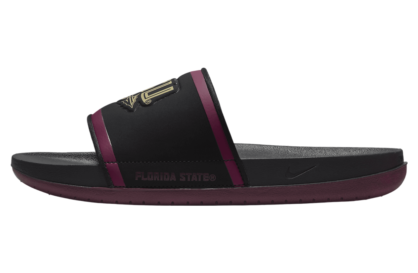 Nike Offcourt (Florida State) Black / Team Maroon