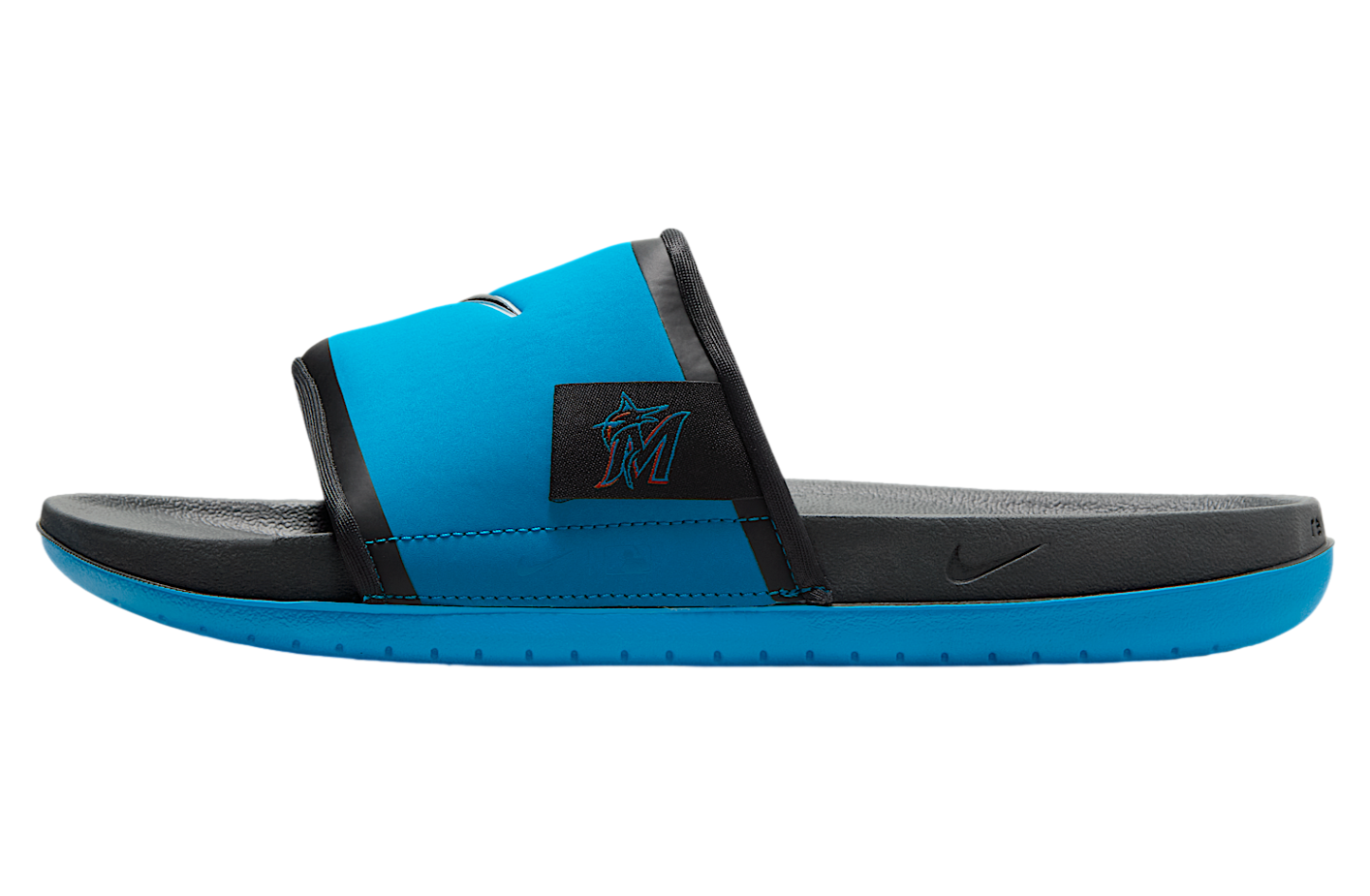 Nike Offcourt (Miami Marlins) Neptune Blue / Dark Smoke Grey