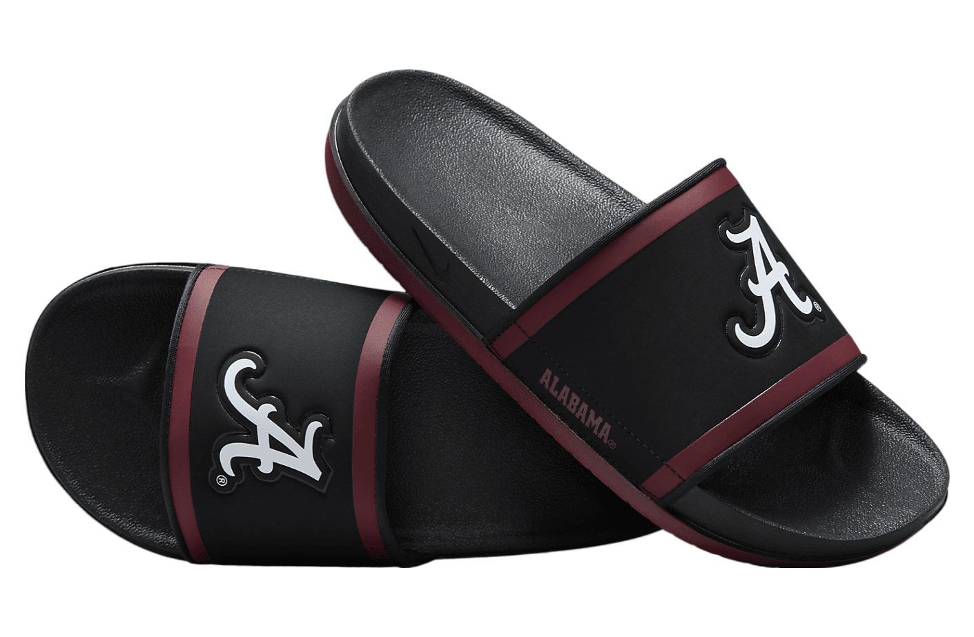 Nike Offcourt Slide (Alabama) Black / Team Crimson