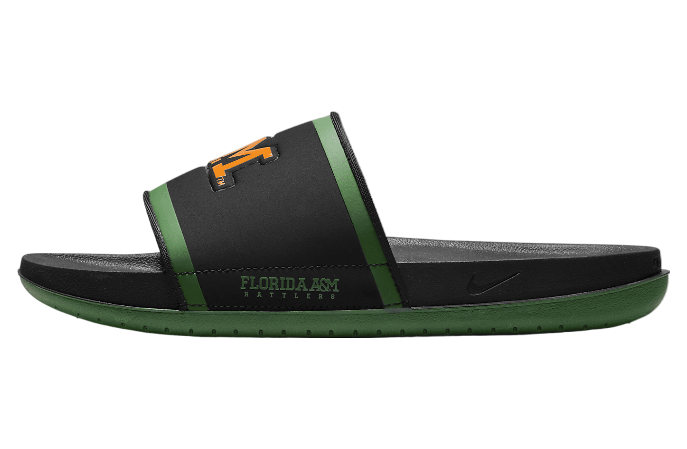 Nike Offcourt Slide FAMU Black / Fortress Green