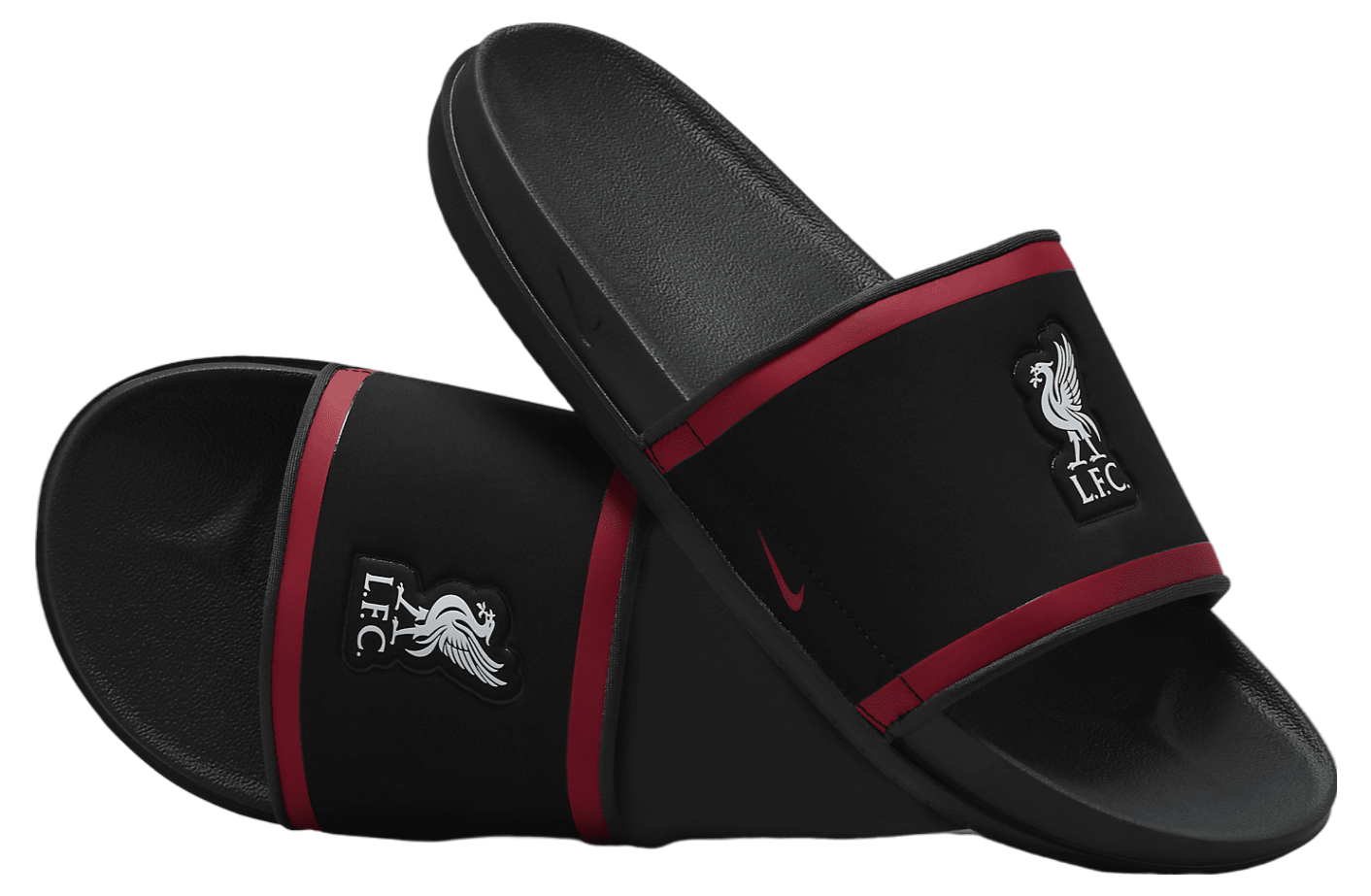 Nike Offcourt Slide (Liverpool FC) Black / Dark Smoke Grey