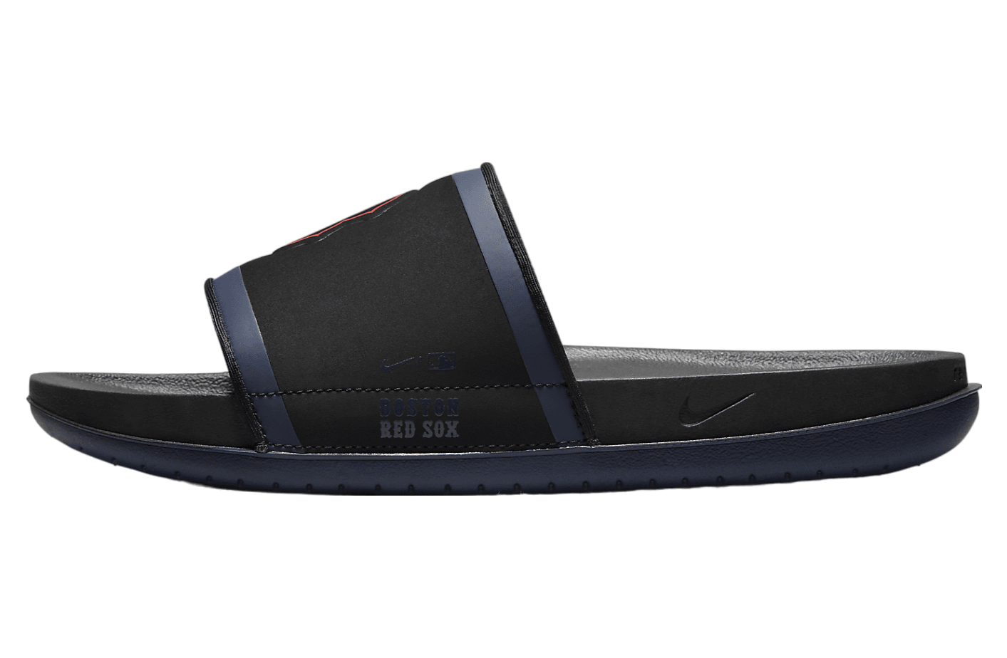 Nike Offcourt Slide (MLB Boston Red Sox) Black / College Navy