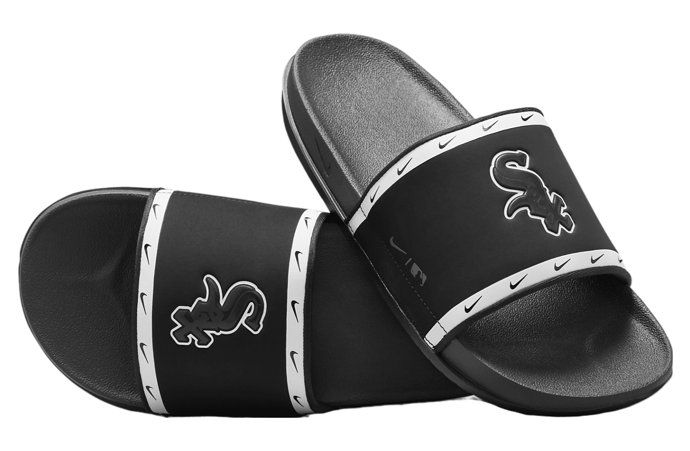 Nike Offcourt Slide (MLB Chicago White Sox) Black / White