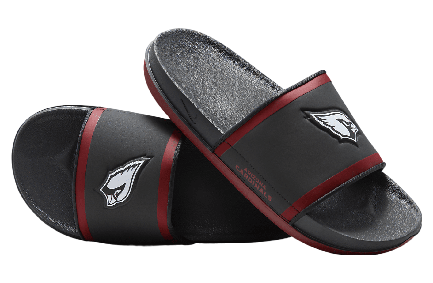 Nike Offcourt Slide (NFL Arizona Cardinals) Anthracite / Tough Red