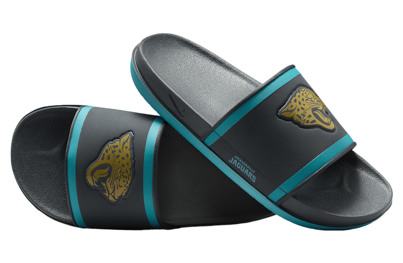 Nike Offcourt Slide (NFL Jacksonville Jaguars) Anthracite / Blustery