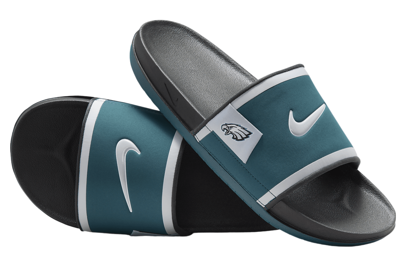 Nike Offcourt Slide (Philadelphia Eagles) Sport Teal / Dark Smoke Grey