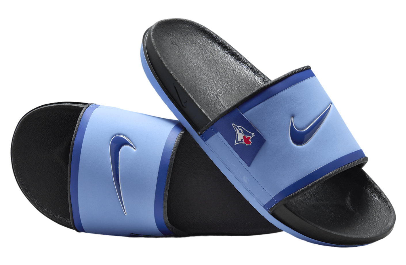 Nike Offcourt Slide (Toronto Blue Jays) Valor Blue / Dark Smoke Grey