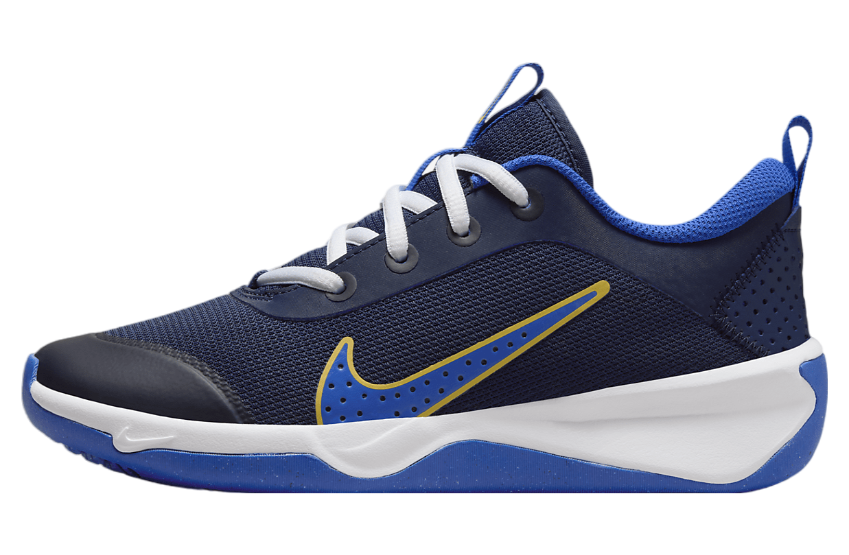 Nike Omni Multi-Court GS Midnight Navy / Saturn Gold