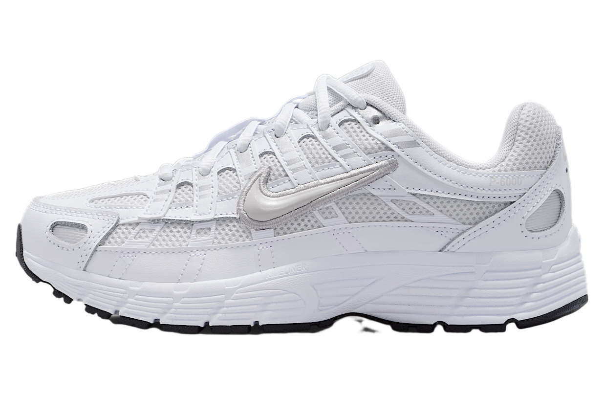 Nike P-6000 GS Platinum Tint / White / Metallic Silver