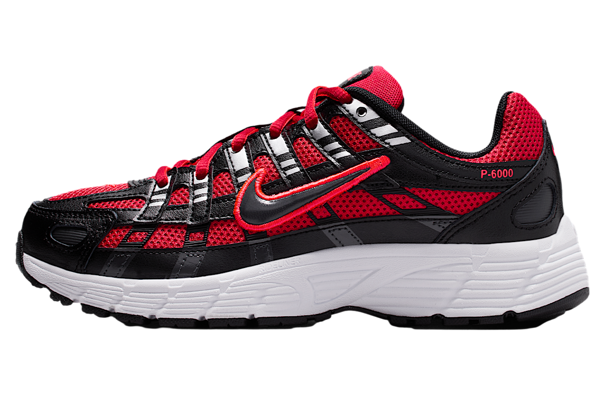 Nike P-6000 Gs University Red / Metallic Silver
