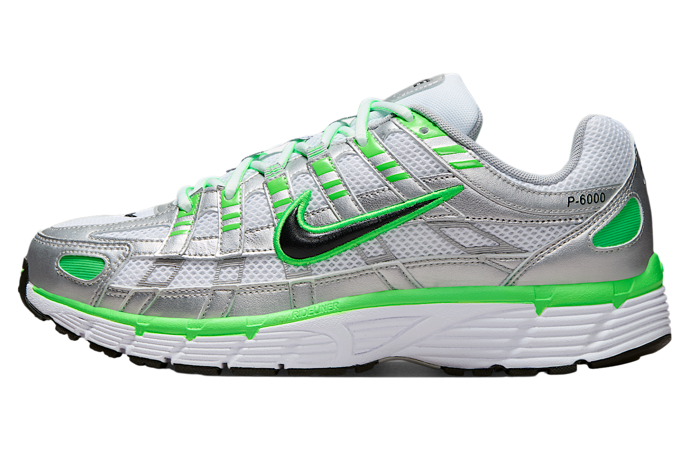 Nike P-6000 Se Metallic Silver / White