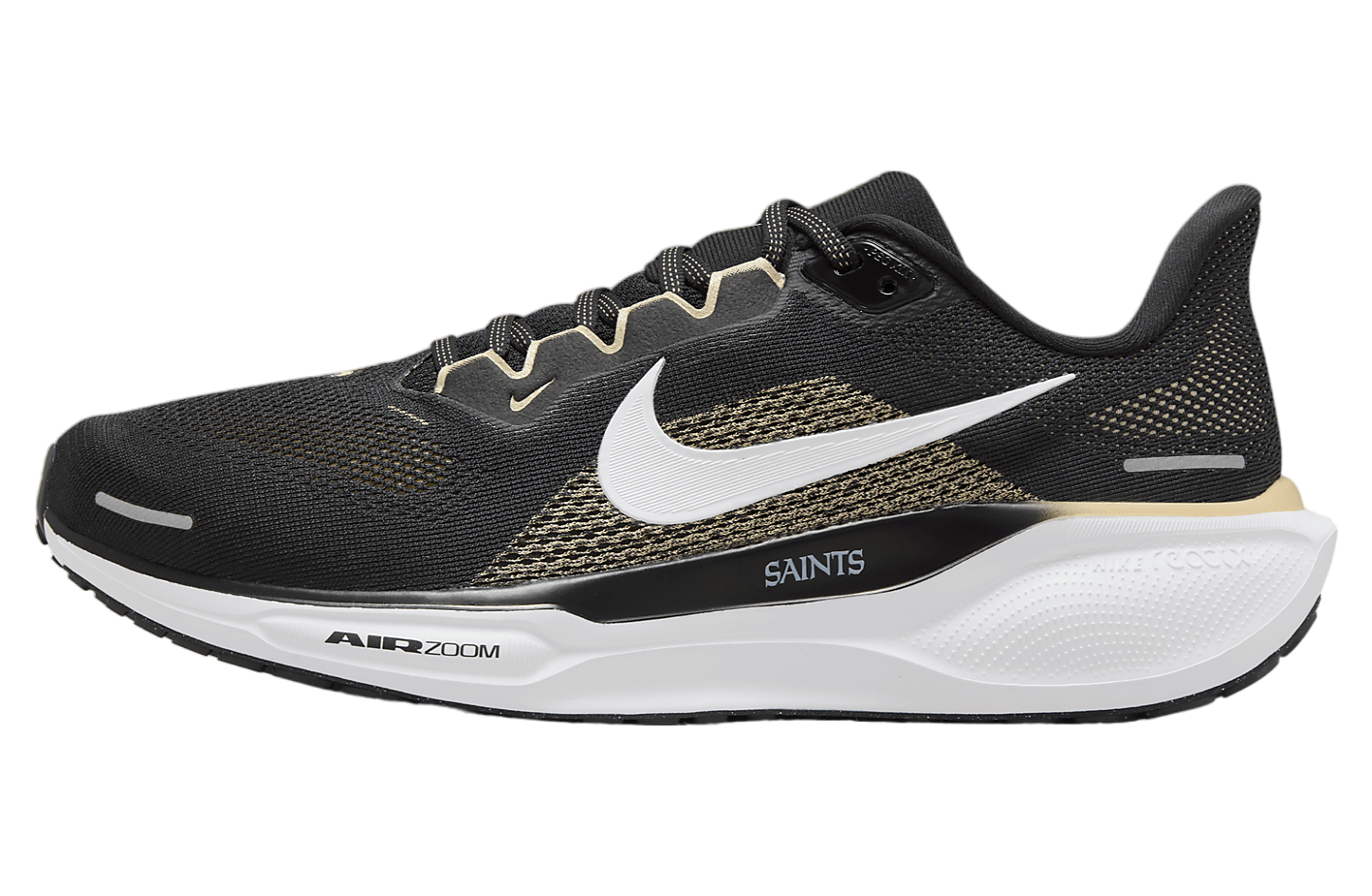 Nike Pegasus 41 Nfl New Orleans Saints Black / White