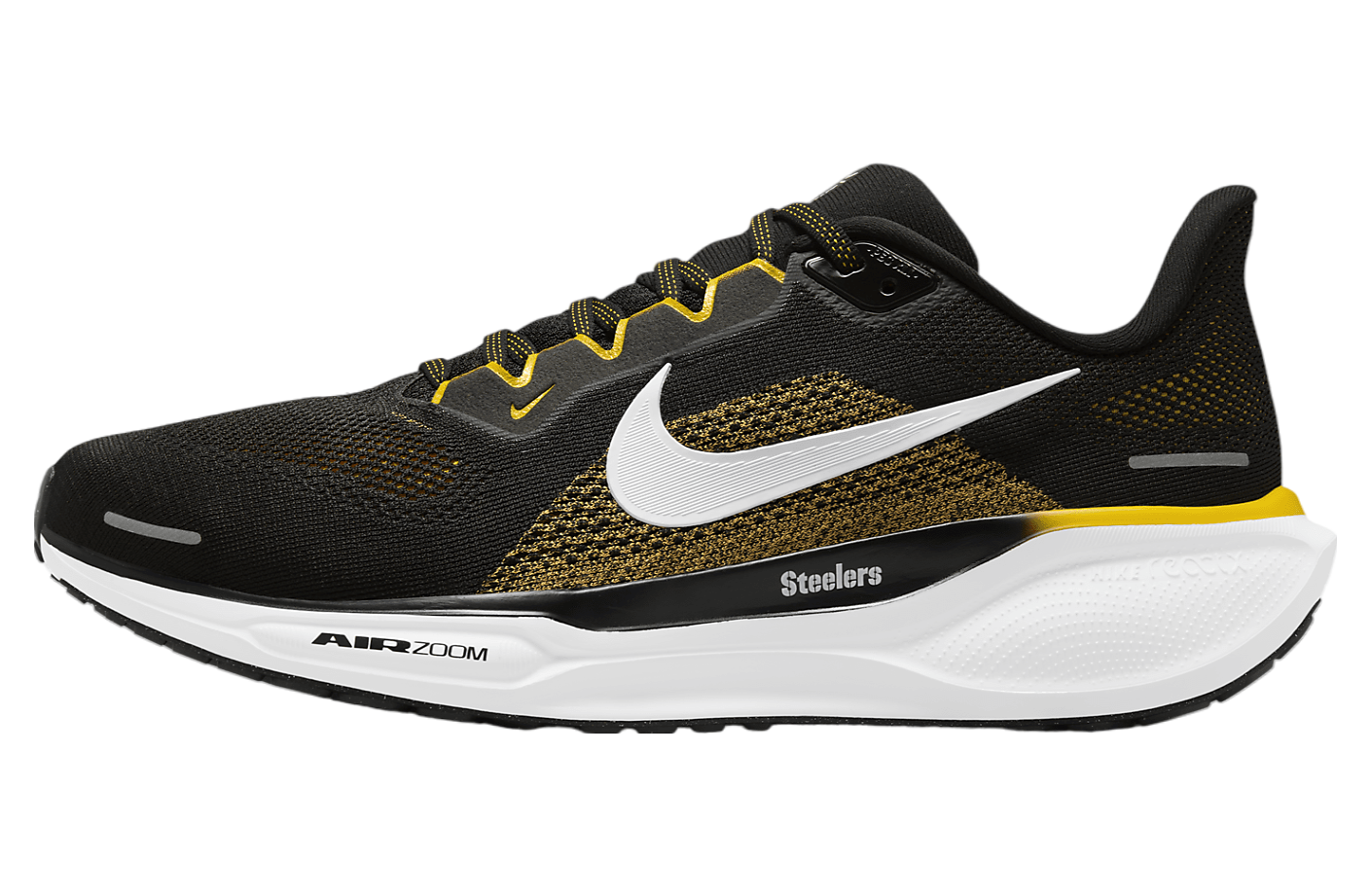 Nike Pegasus 41 Nfl Pittsburgh Steelers Black / White