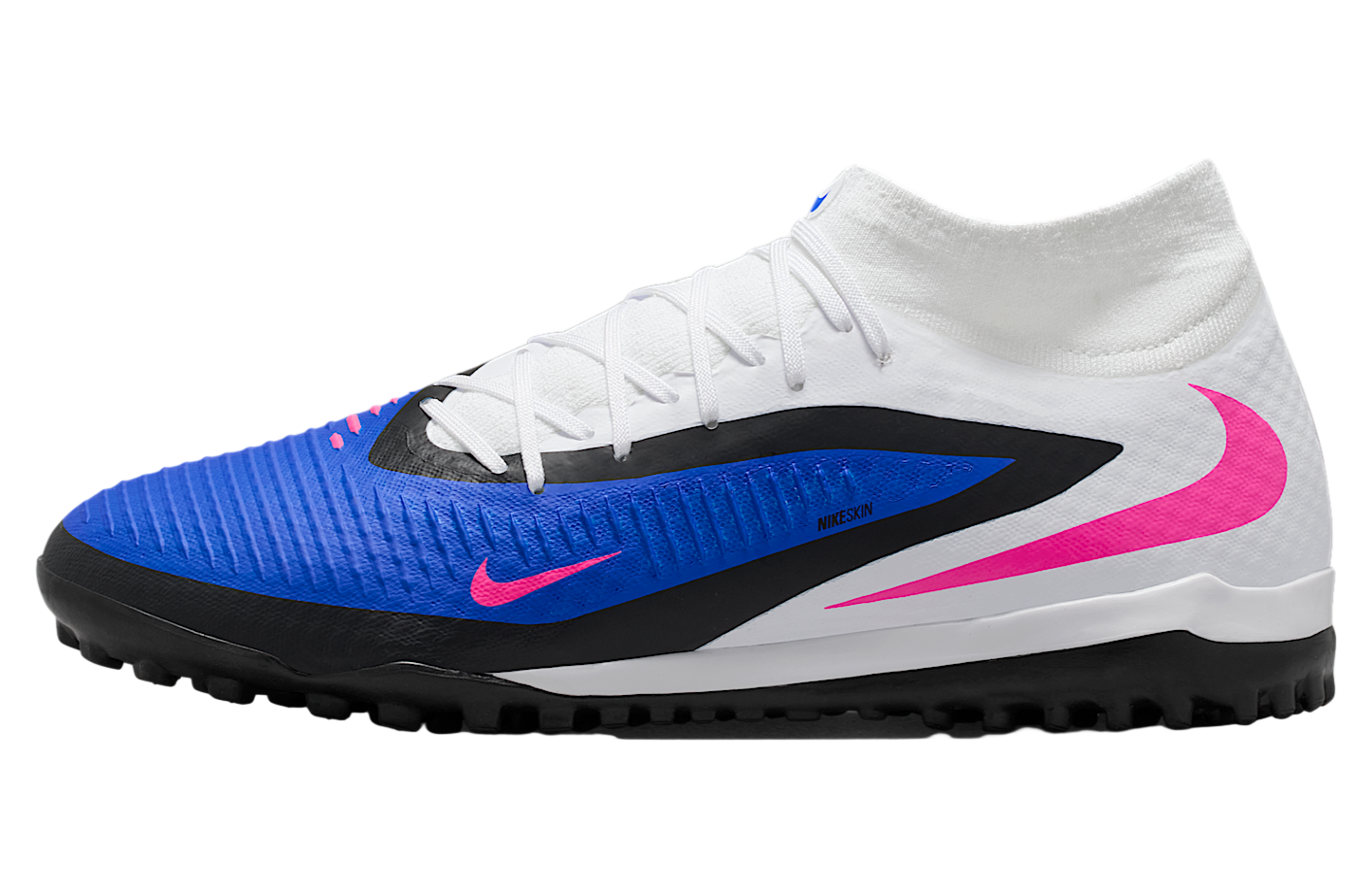 Nike Phantom 6 High Academy TF Racer Blue / White