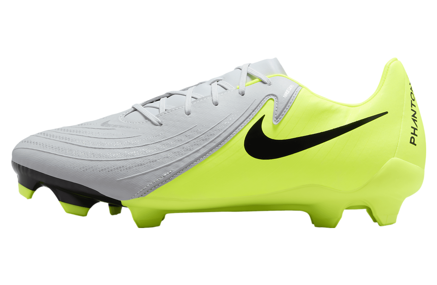 Nike Phantom GX 2 Academy Low MG Metallic Silver / Volt