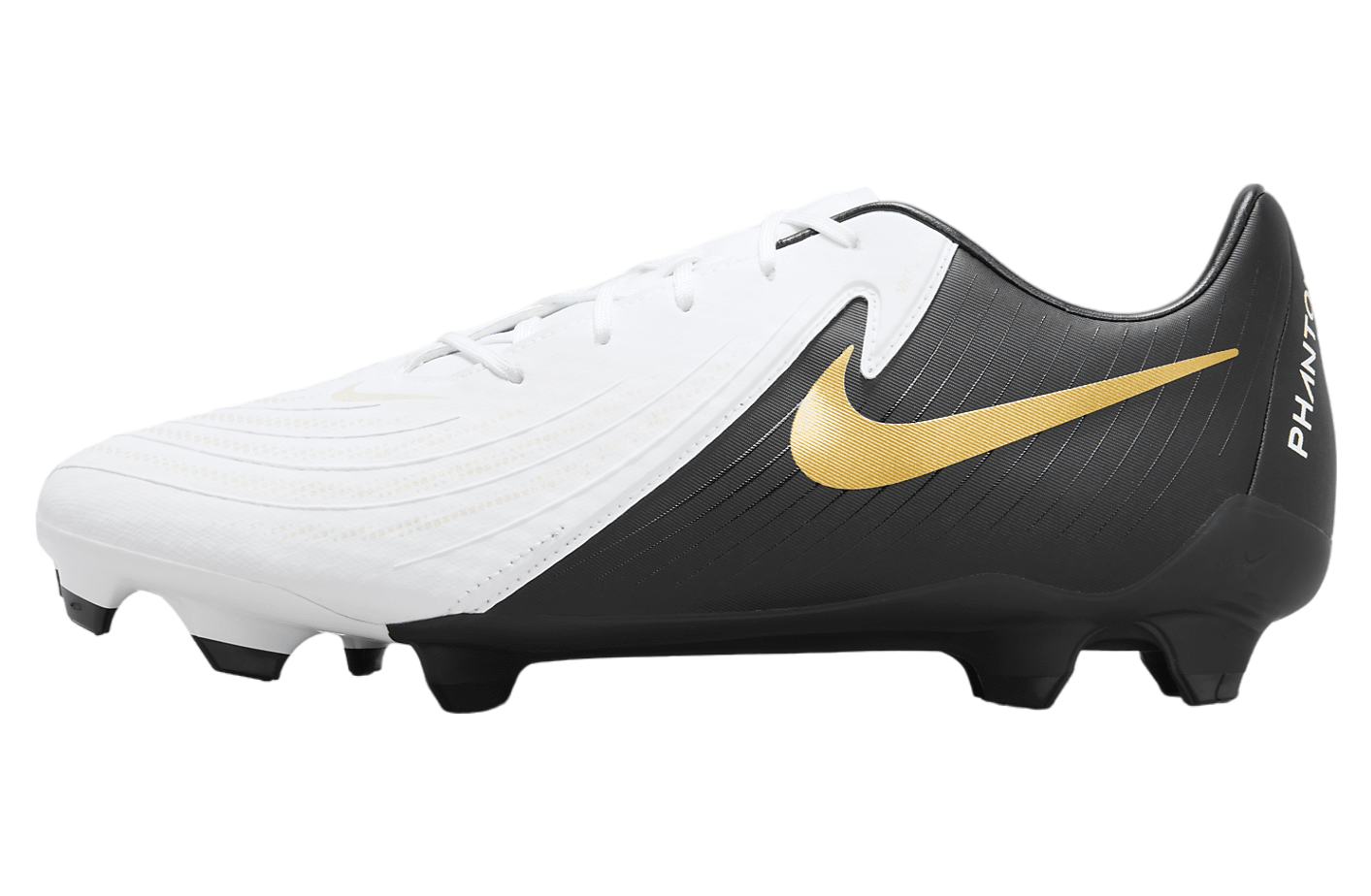 Nike Phantom GX 2 Academy MG White / Metallic Gold Coin