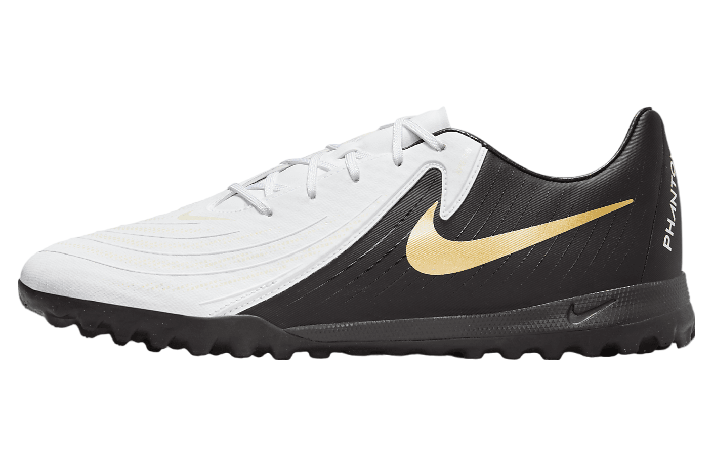 Nike Phantom GX 2 Academy TF White / Metallic Gold Coin