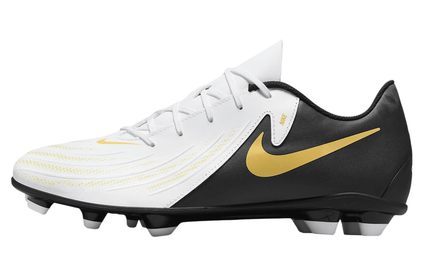 Nike Phantom GX 2 Club MG White / Metallic Gold Coin