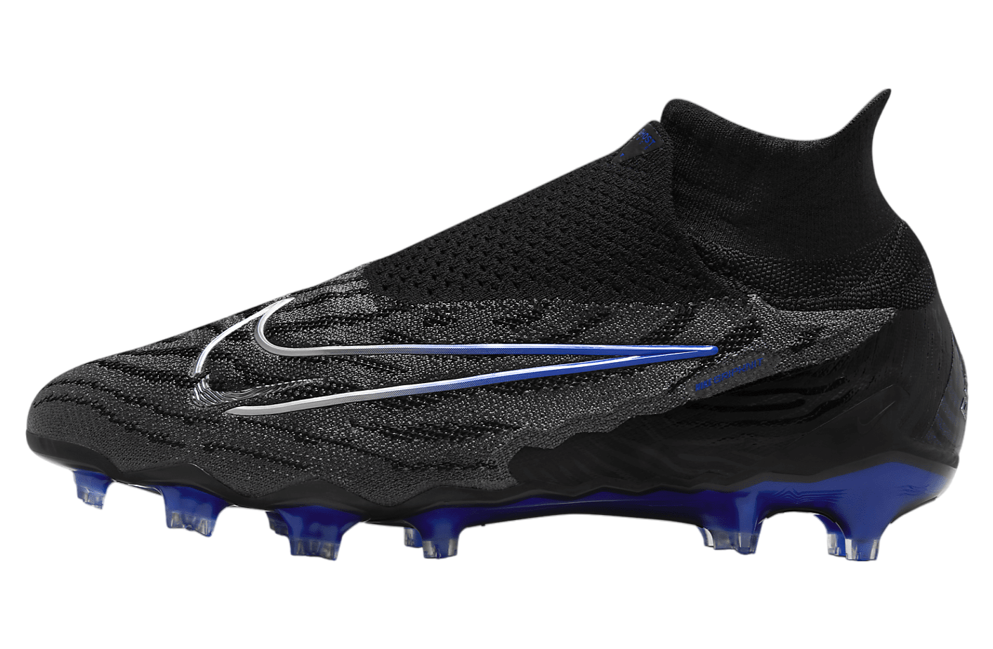 Nike Phantom GX Elite High FG Black / Hyper Royal