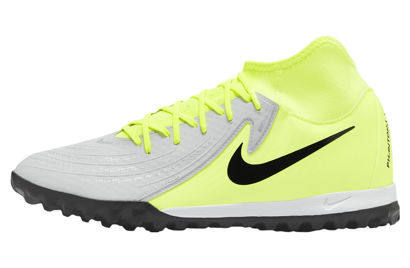 Nike Phantom Luna 2 Academy High TF Metallic Silver / Volt