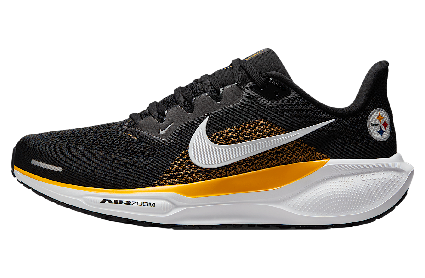 Nike Pittsburgh Steelers Pegasus 41 Black / University Gold