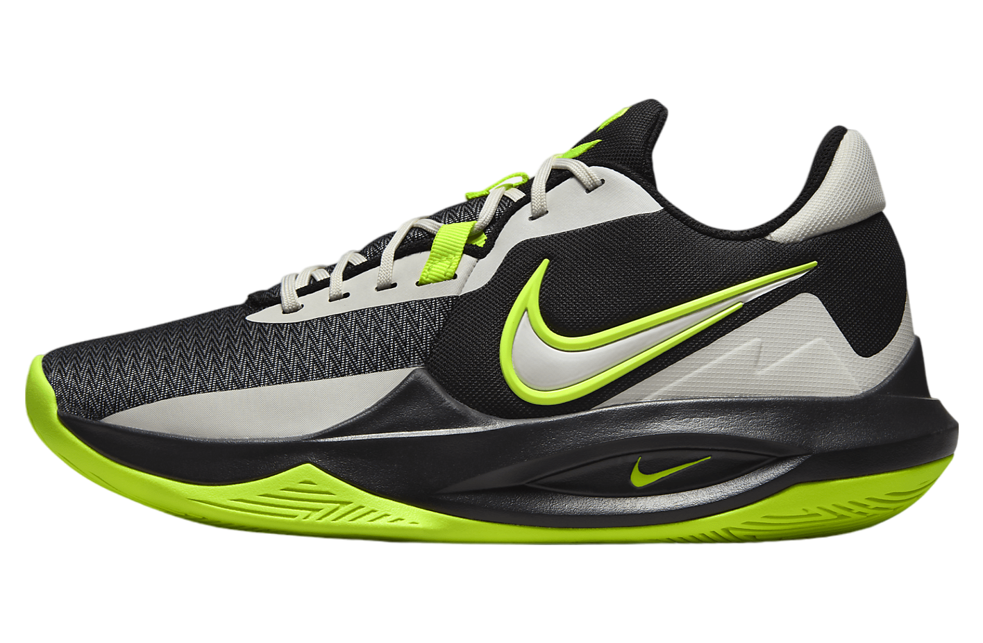 Nike Precision 6 Black / Volt