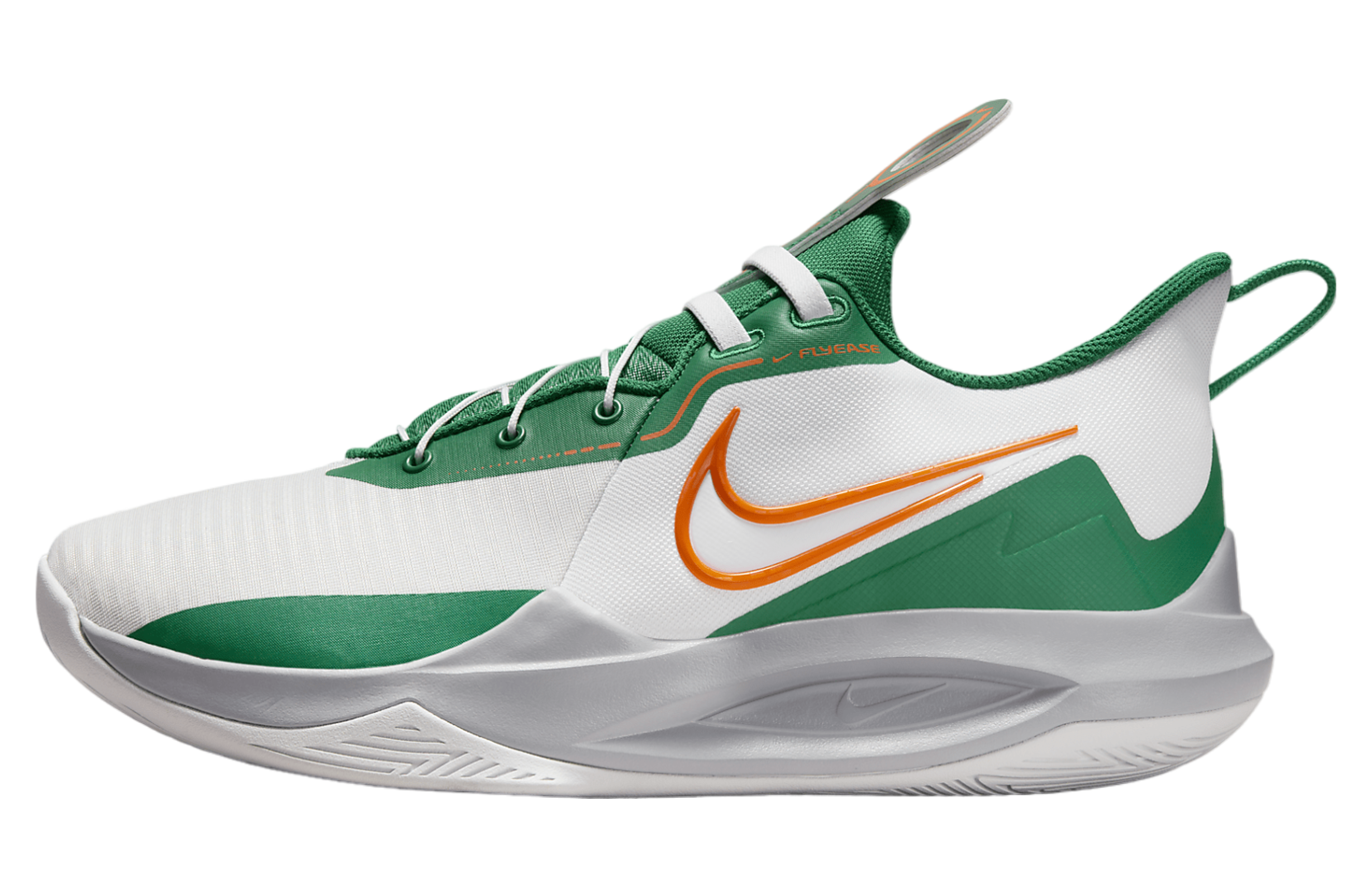 Nike Precision 6 FlyEase White / Malachite