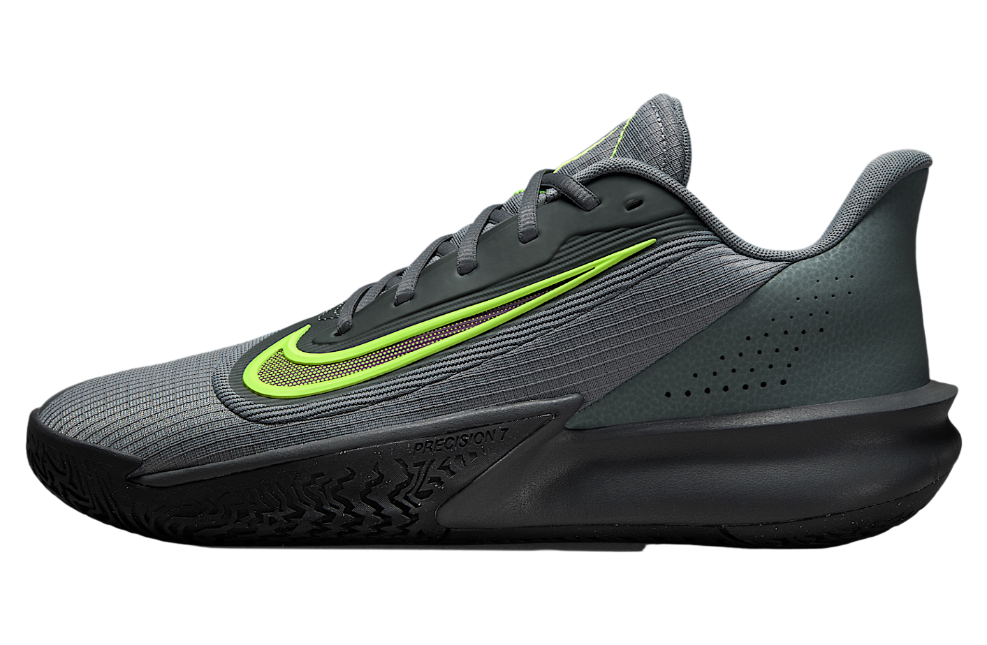 Nike Precision VII Smoke Grey / Volt - Aug 2025 - HJ9153004