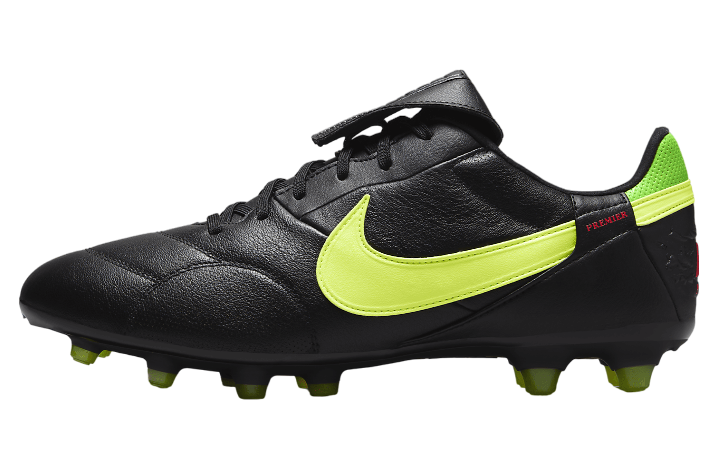 Nike Premier 3 FG Black Green Strike