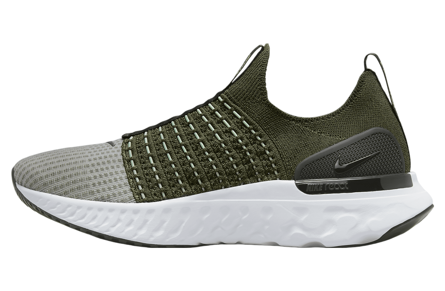 Nike React Phantom Run Flyknit 2 Rough Green / Sequoia