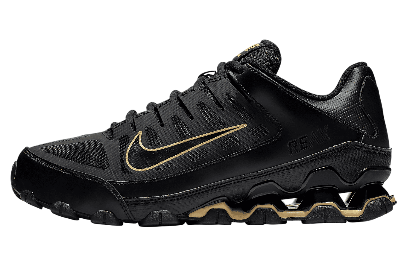 Nike Reax 8 TR Black Metallic Gold Oct 2024 621716 020 KicksOnFire